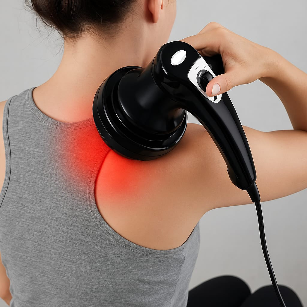 Premium Electric Percussion Massager – Full Body Relief